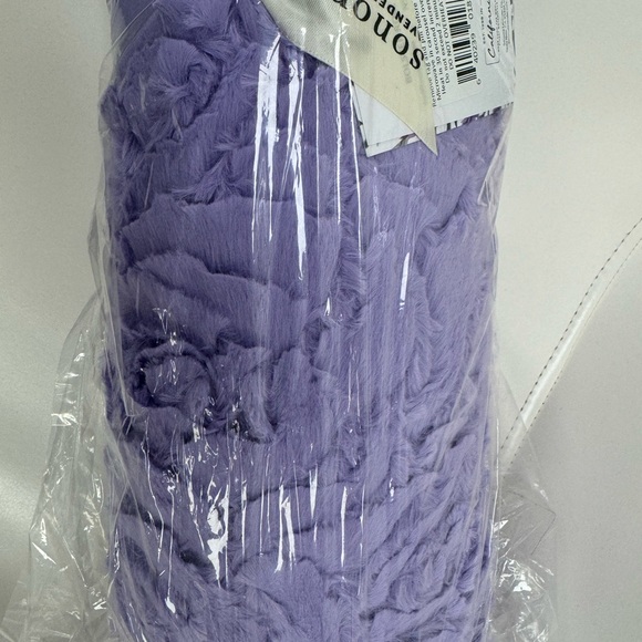 Sonoma Lavender Spa Bolster Roll in Bellflower Rose Purple Heatable NEW - Picture 9 of 16